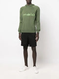 Malo logo-print hooded sweatshirt