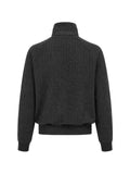 TOM FORD herringbone-pattern nubuck-detail sweater