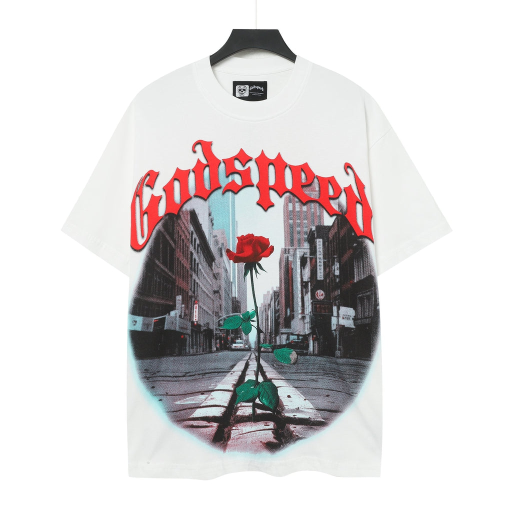 Godspeed Rock Graphic Short-Sleeve T-Shirt