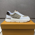 Louis Vuitton Monogram Panel Low-Top Sneakers